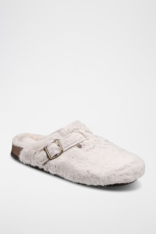 Pantoufles Fae - Ecru