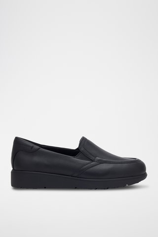 Slip-on en cuir Gilly - Noir