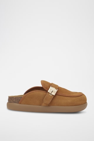 Sabots en nubuck Kendal - Marron clair