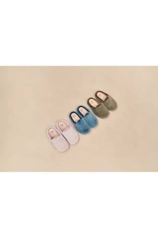 Pantoufles Maddy - Bleu foncé