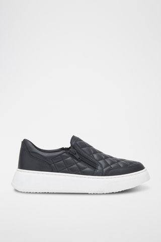 Baskets en cuir Brooklyn - Noir