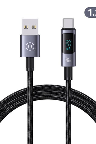 Kabel Eko 66 W - USB-A naar USB-C - 1,2 m