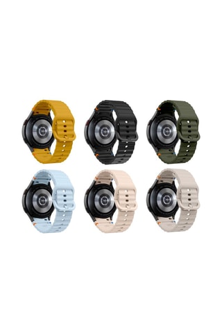 6 Horlogebanden EKO TPU - Samsung Galaxy Watch 6/ 7 / FE