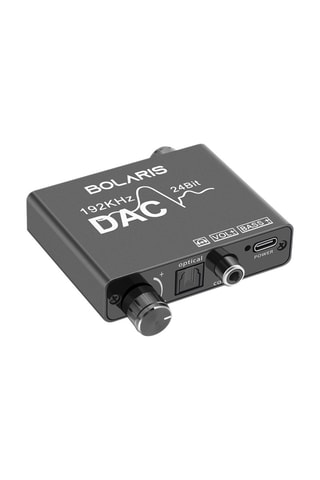 Converter DAC-audio -  192 kHz digitaal naar analoog - Bolaris
