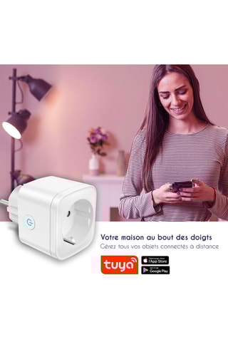 Smart Stopcontact Wifi Eko - Alexa - Google Assistant - Tuya -