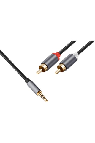 RCA-kabel naar Jack 3,5 mm - lengte 3 m - Bolaris