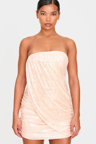 Robe bustier - Nude
