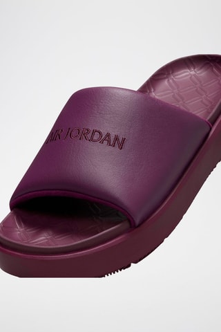 Claquettes en cuir Sophia - Bordeaux - Jordan