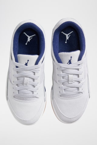 Jordan Fligh court en cuir - Gris - Jordan