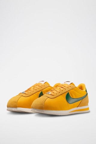 Nike Cortez en cuir - Jaune