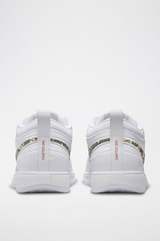 Book 1 Devin Booker en cuir - Blanc