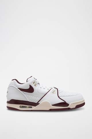 Air Flight '89 Low en cuir - Blanc - Nike