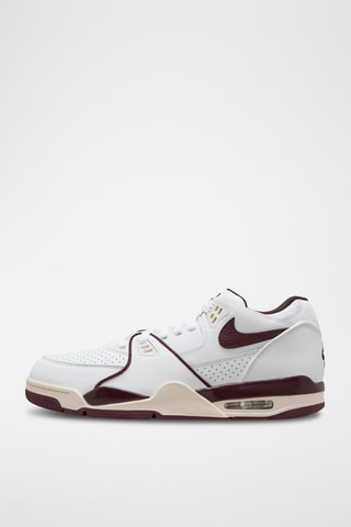 Air Flight '89 Low en cuir - Blanc - Nike