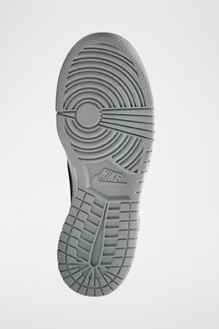 Nike Dunk High en cuir - Gris clair