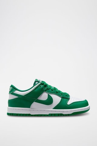 Nike Dunk Low en cuir - Blanc