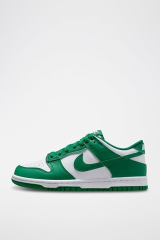 Nike Dunk Low en cuir - Blanc