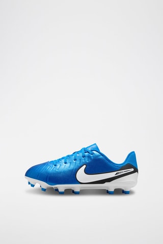 Nike Jr. Tiempo Legend 10 Academy MG en cuir - Bleu cobalt
