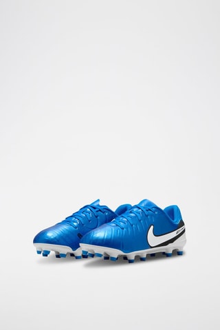Nike Jr. Tiempo Legend 10 Academy MG en cuir - Bleu cobalt