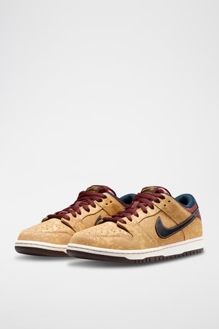 SB Dunk Low Pro en cuir - Doré - Nike