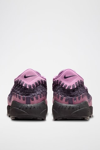 Footscape Woven en nubuck - Rose et noir - Nike