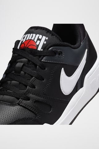 Nike Full Force Low en cuir - Noir et blanc - Nike
