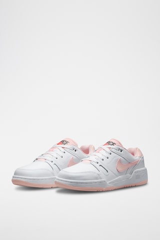 Nike Full Force Low en cuir - Blanc - Nike
