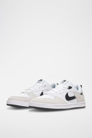 Nike SB Alleyoop en cuir - Blanc