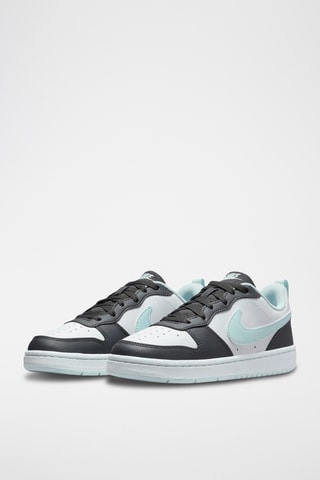 Nike Court Borough Low Recraft - Anthracite et turquoise - Nike
