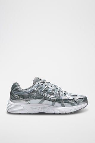 Nike P-6000 (GS) en cuir - Gris clair - Nike