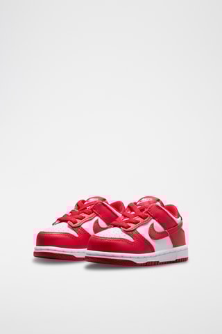 Nike Dunk Low en cuir - Rouge - Nike