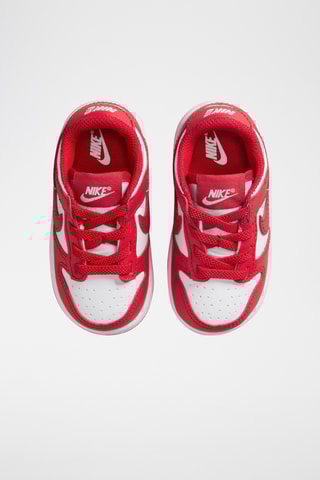 Nike Dunk Low en cuir - Rouge - Nike