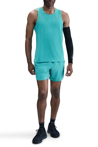 Débardeur de running - Turquoise - Nike