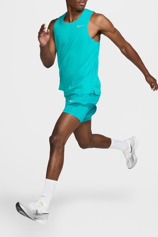 Débardeur de running - Turquoise - Nike