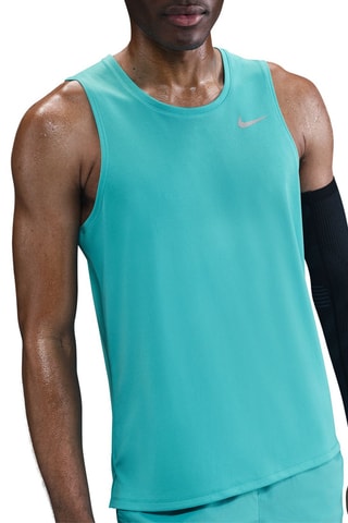 Débardeur de running - Turquoise - Nike