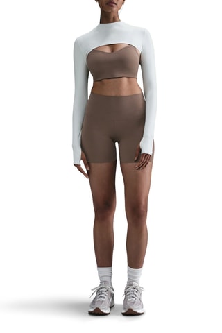 Boléro de fitness - Ecru - Nike