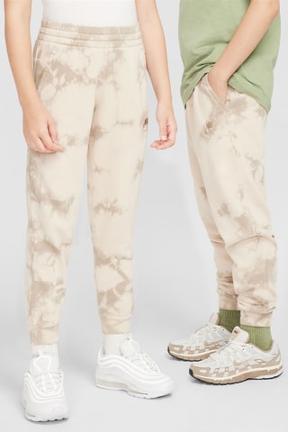 Pantalon polaire tie and dye - Beige et kaki - Nike