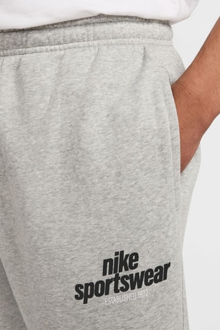 Pantalon polaire - Gris chiné - Nike