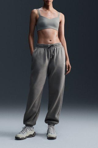 Pantalon polaire de football - Gris clair - Nike