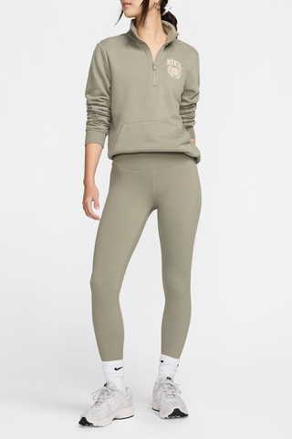 Pantalon d'entrainement 7/8 taille haute - Vert clair - Nike