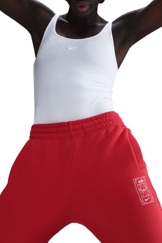 Pantalon polaire - Rouge et blanc - Nike