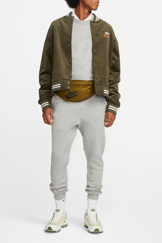 Pantalon polaire - Gris clair - Nike