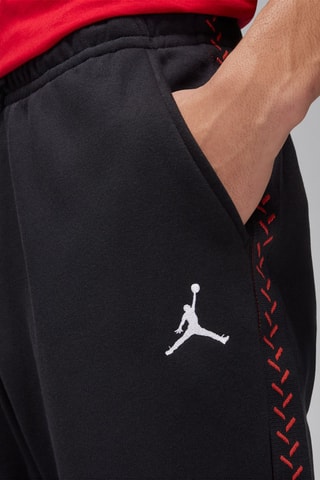 Pantalon polaire - Noir et rouge - Jordan