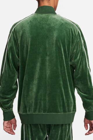 Veste de survêtement en velours - Vert foncé - Nike