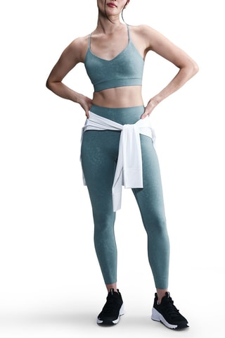 Brassière de fitness push-up - Bleu canard - Nike