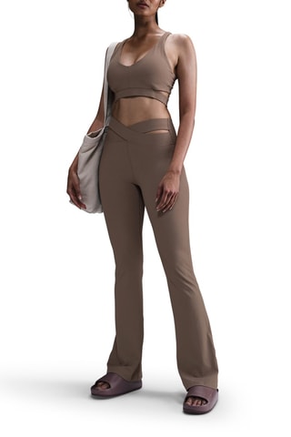 Brassière de sport push-up - Marron - Nike