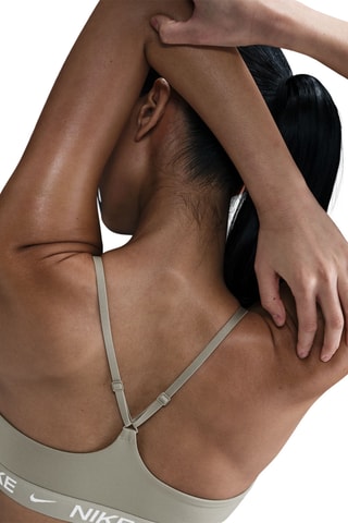 Brassière de fitness push-up - Kaki - Nike