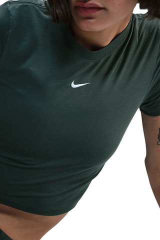 Crop top Essential - Vert foncé - Nike