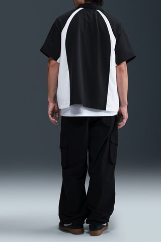 Chemise oversize de skateboard - Noir et blanc - Nike
