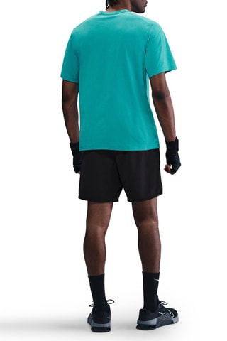 T-shirt d'entrainement - Turquoise - Nike