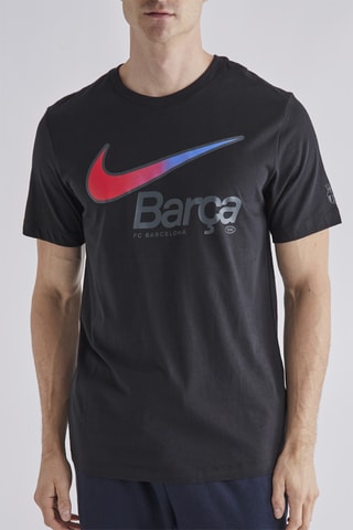 T-shirt de football FC Barcelone - Noir - Nike